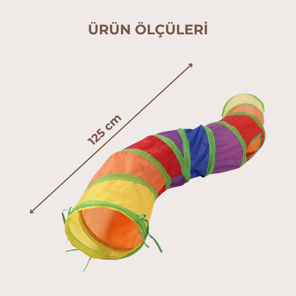 PatiKöşk™ Kedi Oyun Tüneli (Ürün Kodu: PK 145)