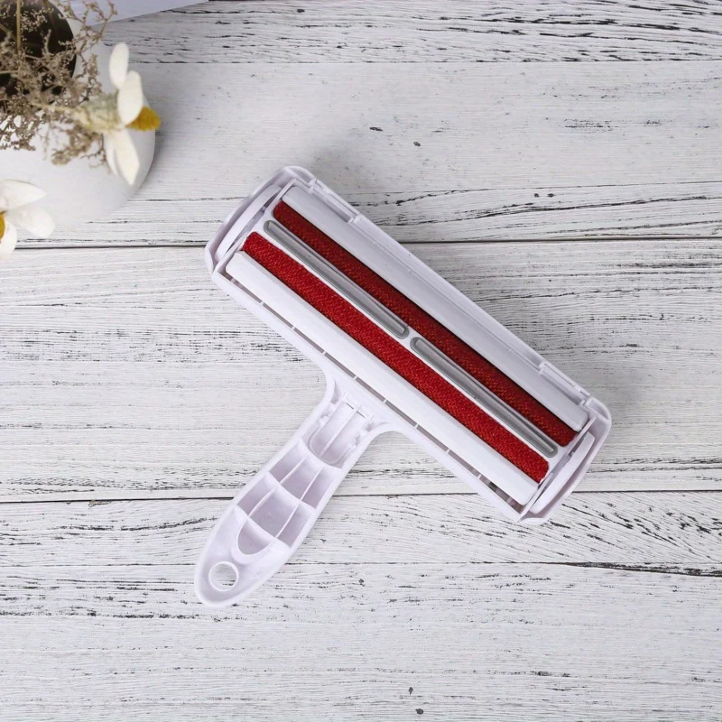 PatiKöşk™ Hazneli Evcil Hayvan Tüy Toplama Fırçası (Ürün Kodu: PK 26)