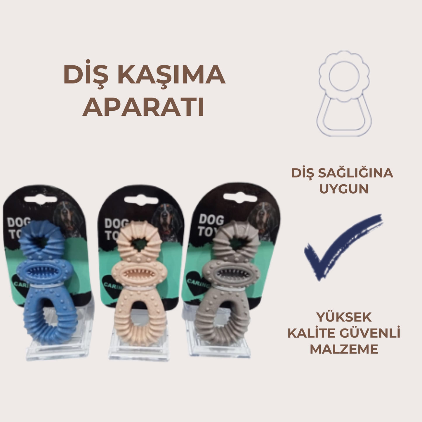 PatiKöşk™ Köpek Diş Sağlığı Oyuncağı
