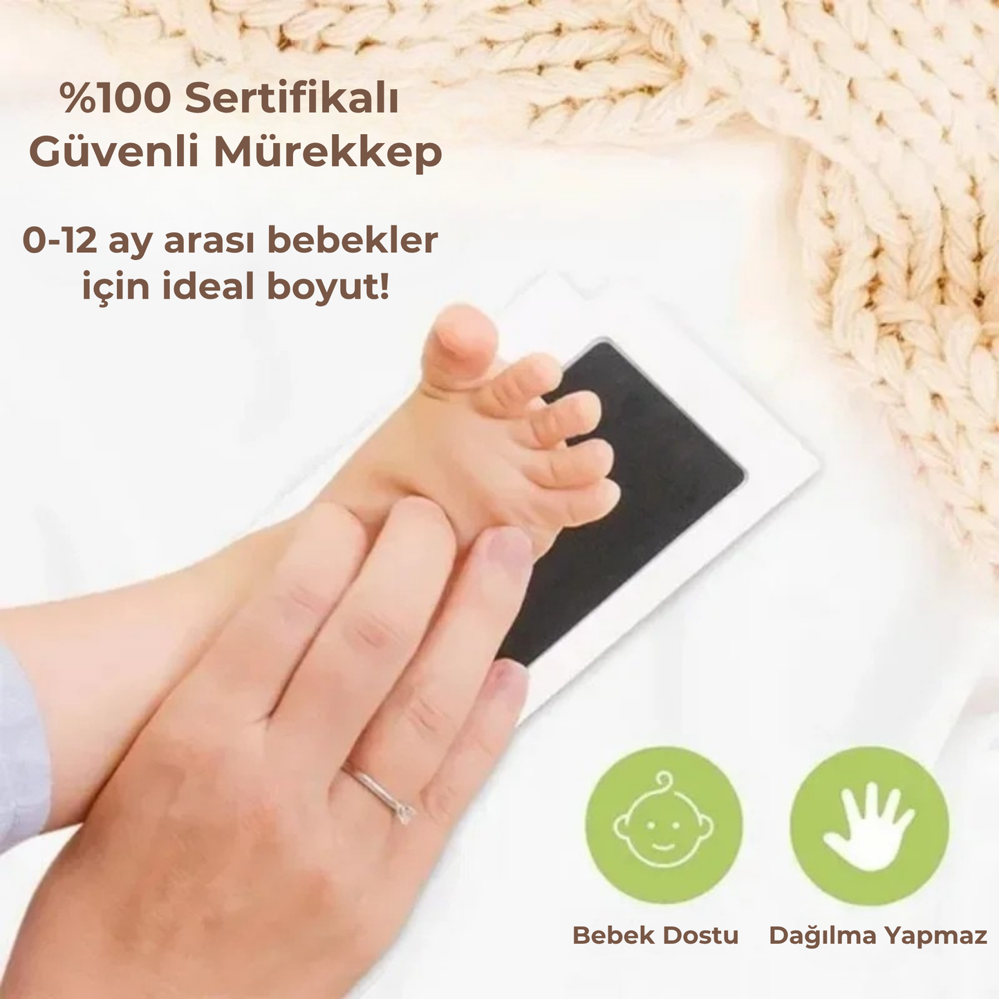 PatiKöşk™ Evcil Hayvan Pati İzi Fotoğraf Çerçevesi Seti