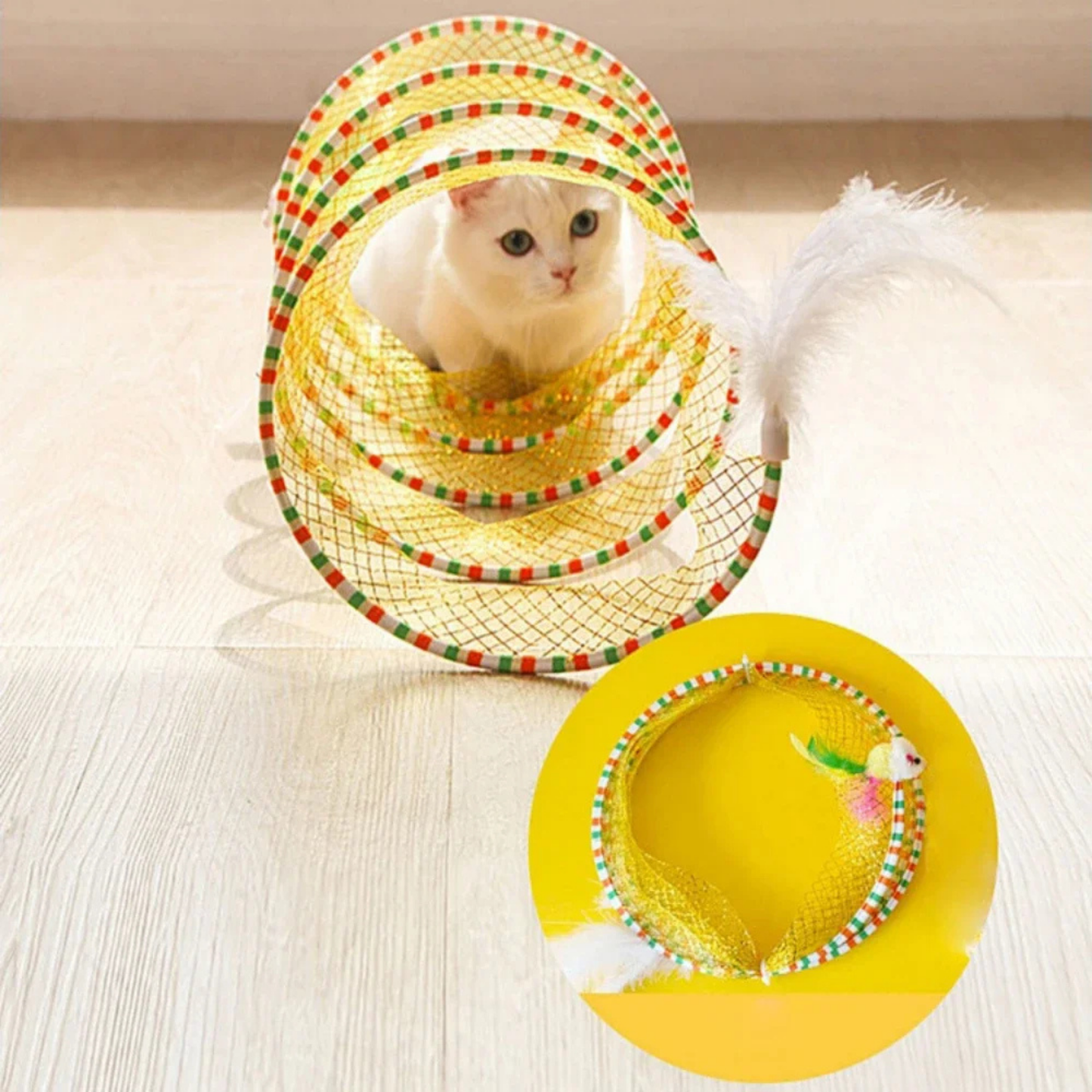 PatiKöşk™ Katlanabilir Kedi Tüneli