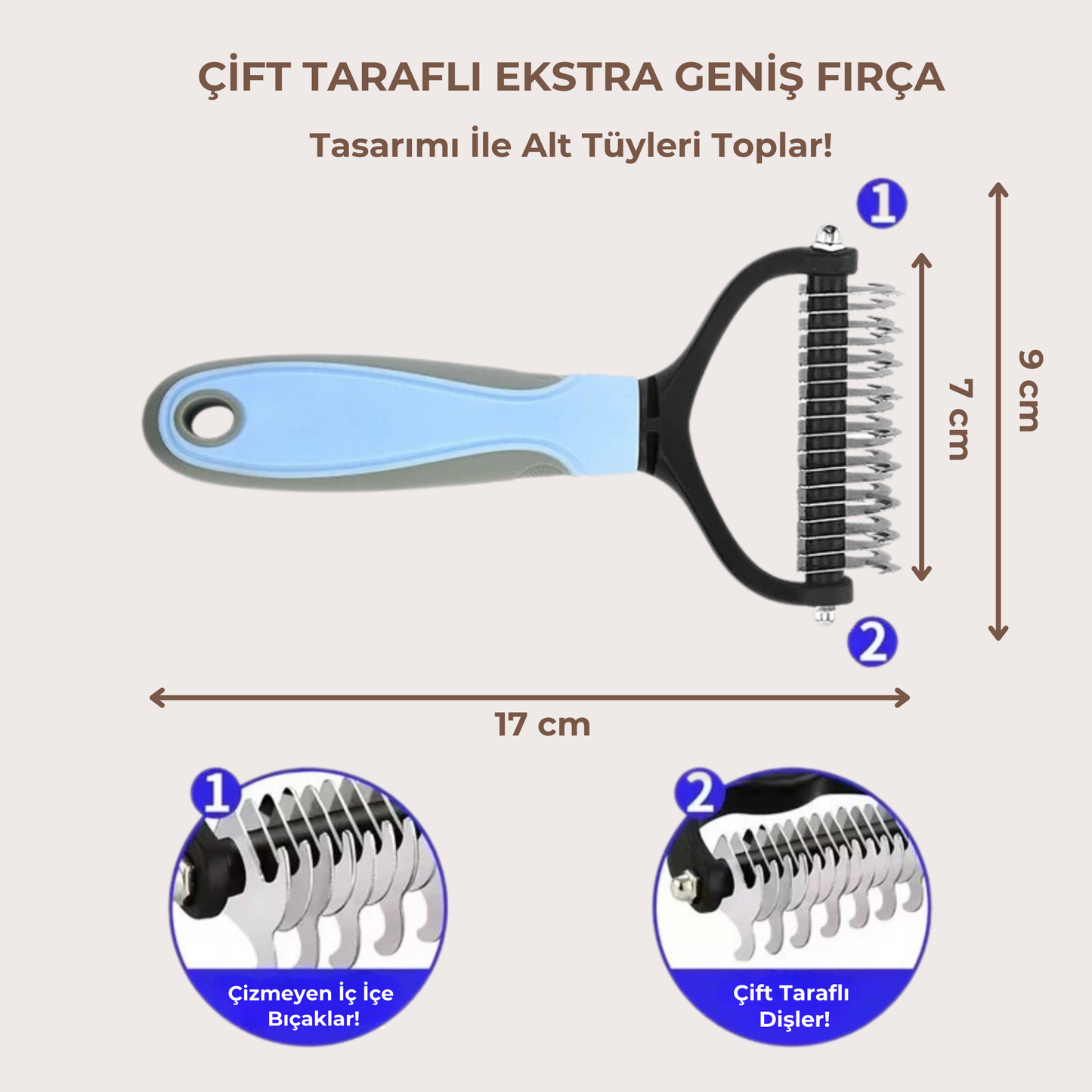 PatiKöşk™ Evcil Hayvan Kıtık Açıcı Tarak