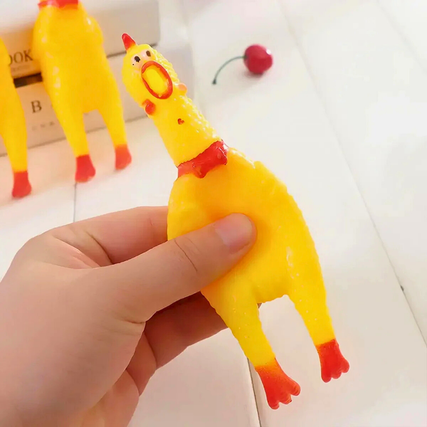 PatiKöşk™ Ses Çıkaran Tavuk Oyuncağı