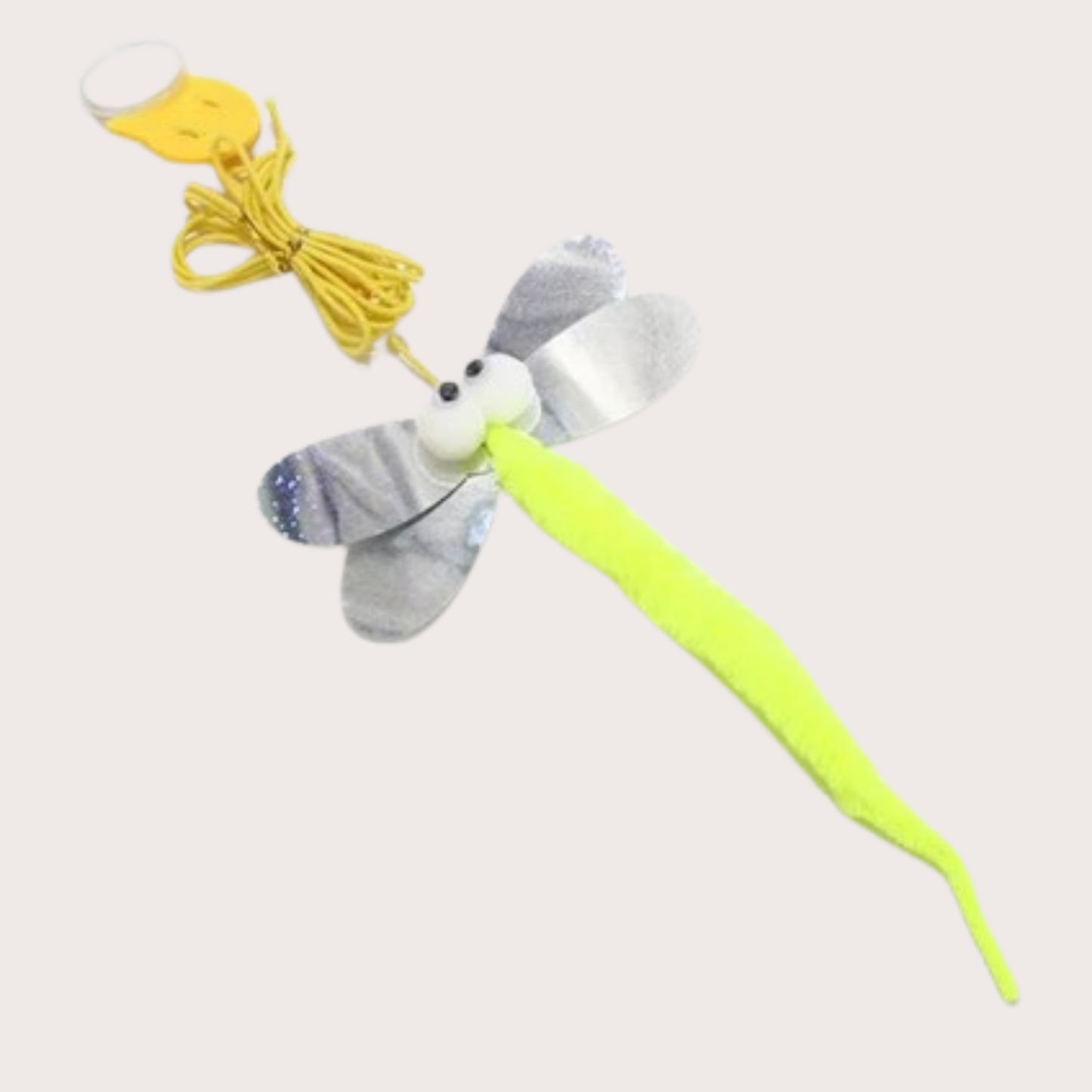 PatiKöşk™ Kelebek Model Elastik Kendinden Yapışkanlı Kedi Oyun Oltası (Ürün Kodu: PK 139)