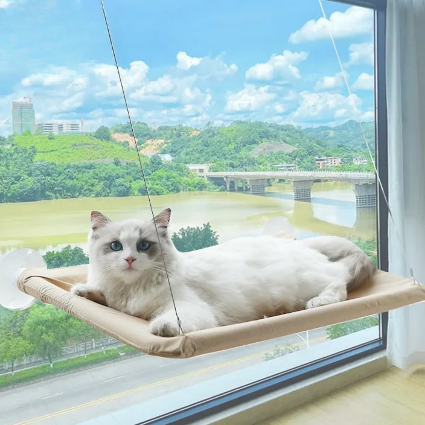 PatiKöşk™ Cama Asılan Kedi Yatağı (Ürün Kodu: PK 49)