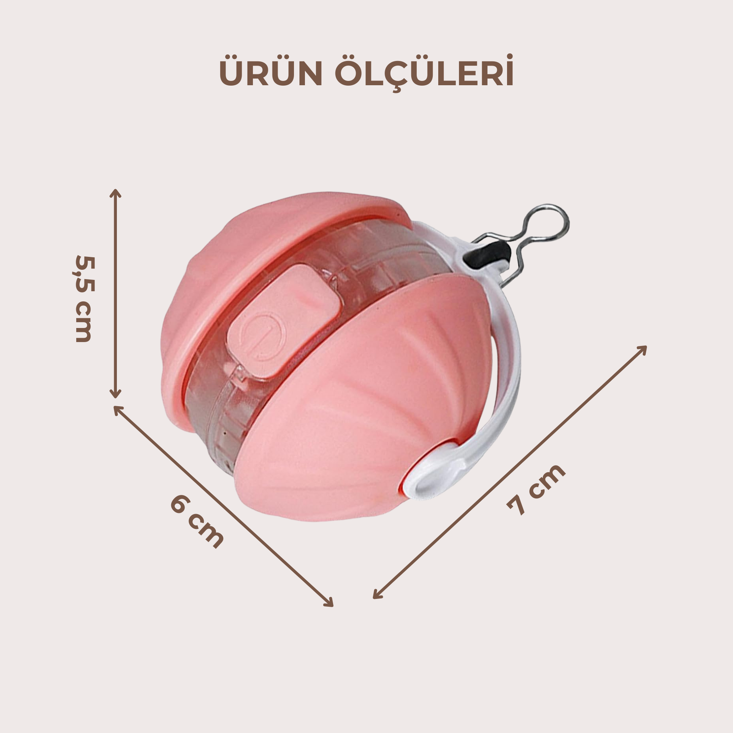 PatiKöşk™ Şarjlı Hareketli Kedi Oyuncak Topu (Ürün Kodu: PK 150)