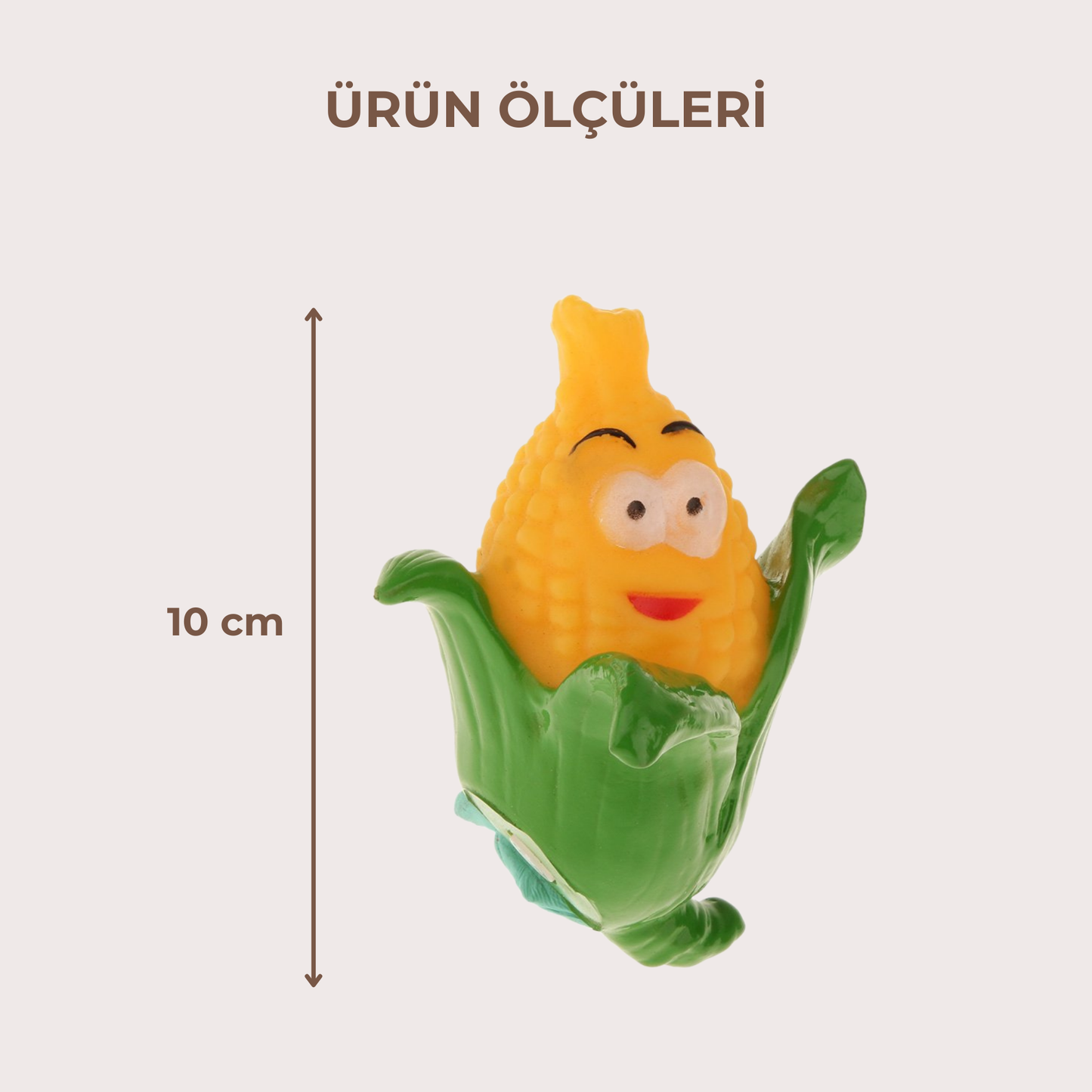 PatiKöşk™ Sevimli Mısır Sesli Köpek Oyuncağı (Ürün Kodu: PK 138)