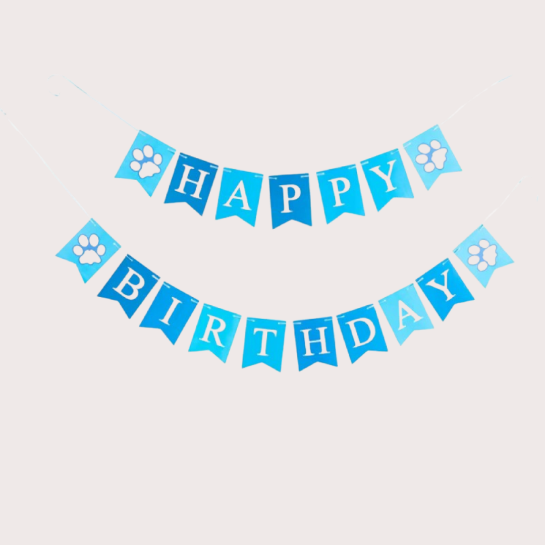 PatiKöşk™ Köpekler İçin Doğum Günü Partisi Seti (Ürün Kodu: PK 97)