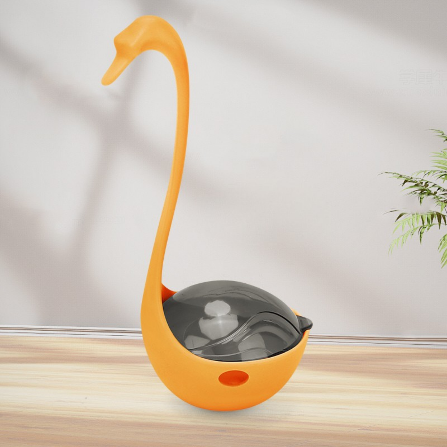 PatiKöşk™ Kuğu Şeklinde Lazerli Kedi Oyuncağı (Ürün Kodu: PK 93)