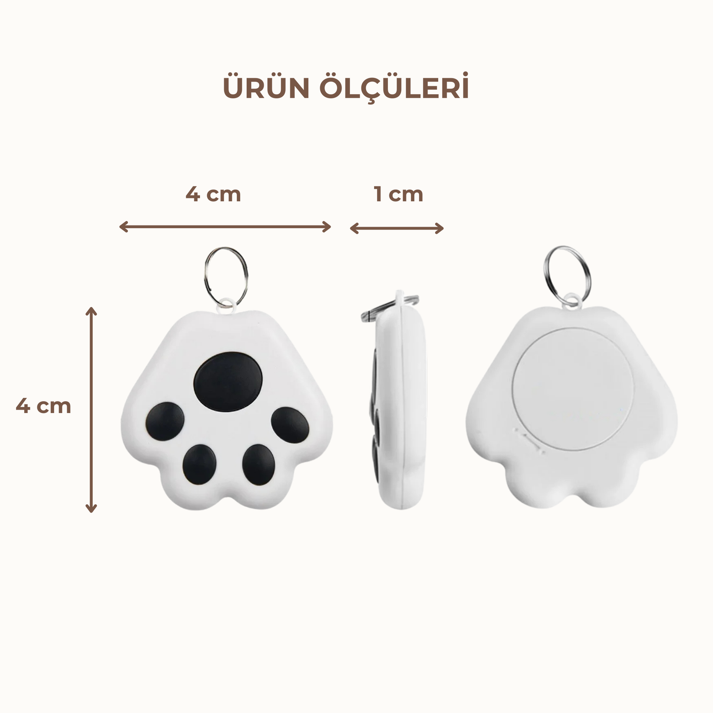 PatiKöşk™ Mobil Uygulamalı Evcil Hayvan Takip Cihazı (Ürün Kodu: PK 180)