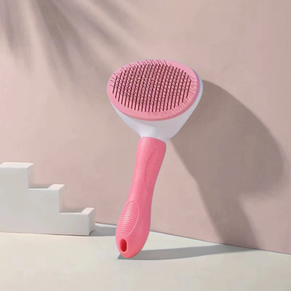 PatiKöşk™ Otomatik Temizlenen Yuvarlak Evcil Hayvan Tarağı (Ürün Kodu: PK 25)