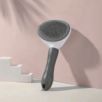 PatiKöşk™ Otomatik Temizlenen Yuvarlak Evcil Hayvan Tarağı (Ürün Kodu: PK 25)