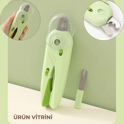 PatiKöşk™ Işıklı Evcil Hayvan Tırnak Makası (Ürün Kodu: PK 192)