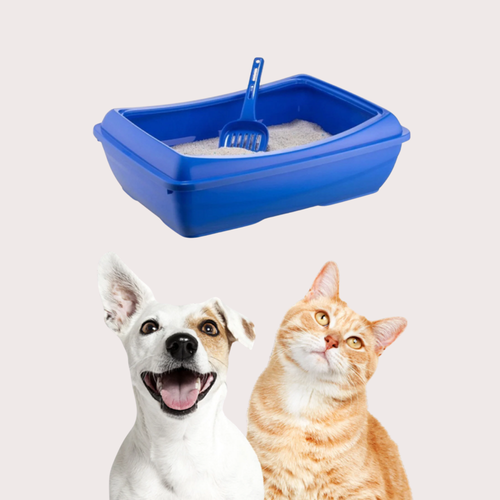 PatiKöşk™ Mikopet Küçük Açık Kedi Tuvaleti (Ürün Kodu: PK 155)