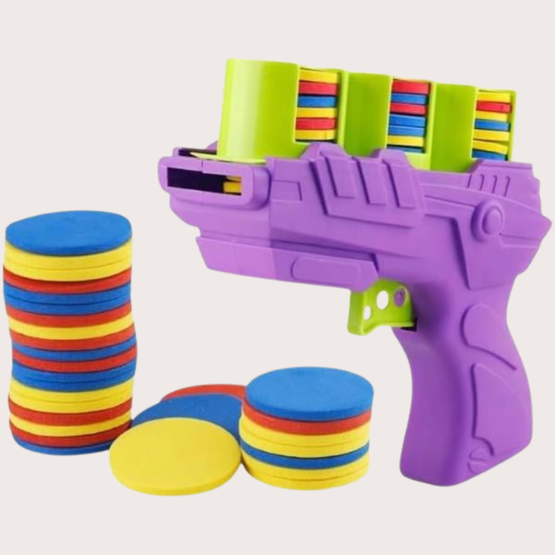PatiKöşk™ Disk Atan Oyuncak Tabanca (Ürün Kodu: PK 98)