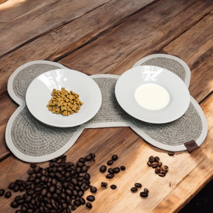 PatiKöşk™ Mikopet Kedi ve Köpek Mama Kabı Paspası (Ürün Kodu: PK 105)