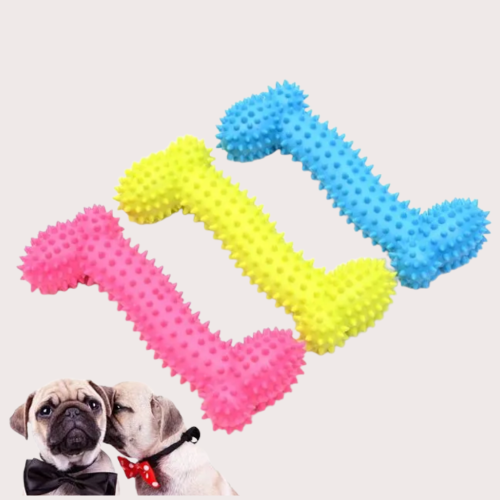 PatiKöşk™ Kemik Şeklinde Köpek Diş Kaşıma Oyuncağı (Ürün Kodu: PK 146)