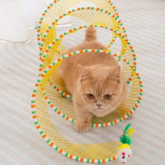 PatiKöşk™ Katlanabilir Kedi Tüneli