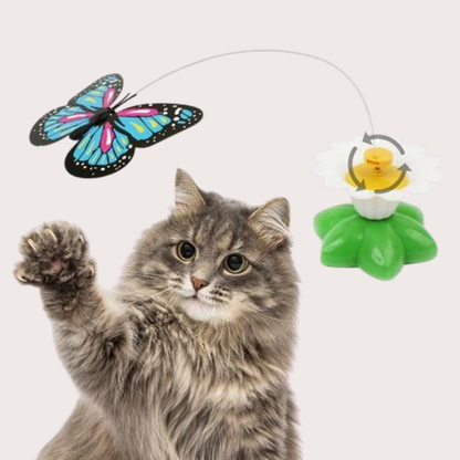 PatiKöşk™ Hareketli Pilli Kelebek Kedi Oyuncağı (Ürün Kodu: PK 121)