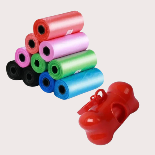 PatiKöşk™ Köpek Dışkı Poşeti Seti 5+1