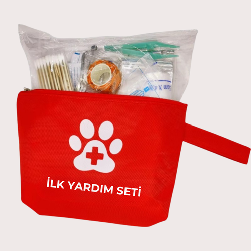 PatiKöşk™ Evcil Hayvan İlk Yardım Seti Çantası (Ürün Kodu: PK 70)