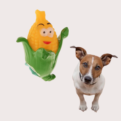 PatiKöşk™ Sevimli Mısır Sesli Köpek Oyuncağı (Ürün Kodu: PK 138)