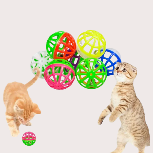 PatiKöşk™ Çıngıraklı Evcil Hayvan Oyun Topu