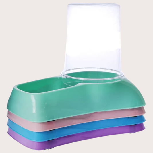 PatiKöşk™ Mikopet Hazneli Su ve Mama Kabı