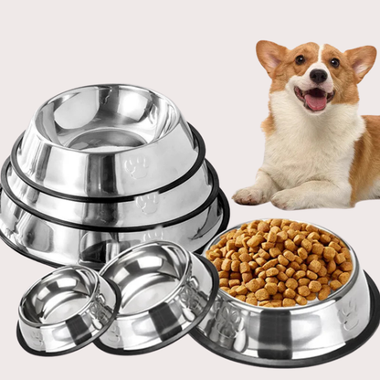 PatiKöşk™ Paslanmaz Çelik Metal Mama Kabı (Ürün Kodu: PK 76)