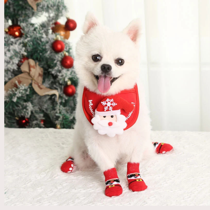 PatiKöşk™ Evcil Hayvan Kaydırmaz Örme Çorap