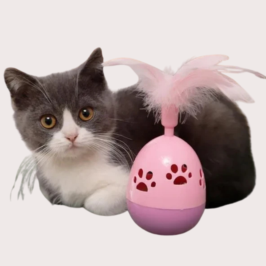 PatiKöşk™ Pati Desenli Tüylü Hacı Yatmaz Oyuncak