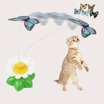 PatiKöşk™ Hareketli Pilli Kelebek Kedi Oyuncağı (Ürün Kodu: PK 121)