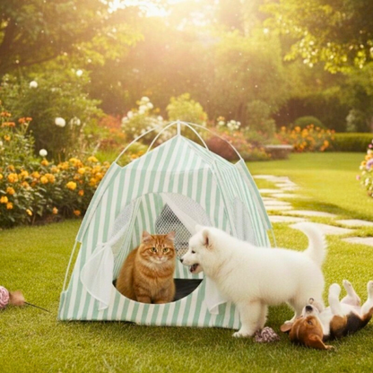 PatiKöşk™ Evcil Hayvan Katlanabilir Oyun Çadırı (Ürün Kodu: PK 166)
