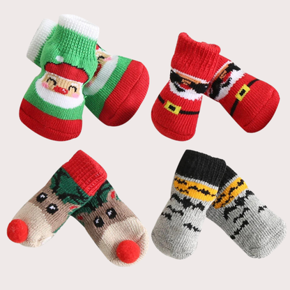 PatiKöşk™ Evcil Hayvan Kaydırmaz Örme Çorap