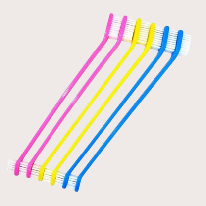 PatiKöşk™ Plastik Evcil Hayvan Diş Fırçası 4 Adet (Ürün Kodu: PK 137)