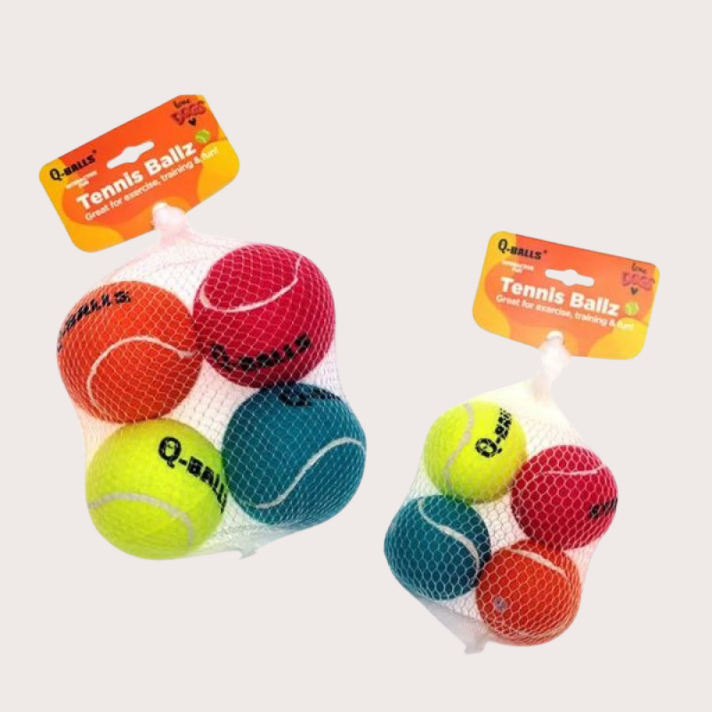 PatiKöşk™ Köpek Oyun Topu 4 Adet (Ürün Kodu: PK 134)