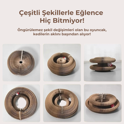 PatiKöşk™ Şekillendirilebilir Kedi Oyun Alanı (Ürün Kodu: PK 10)
