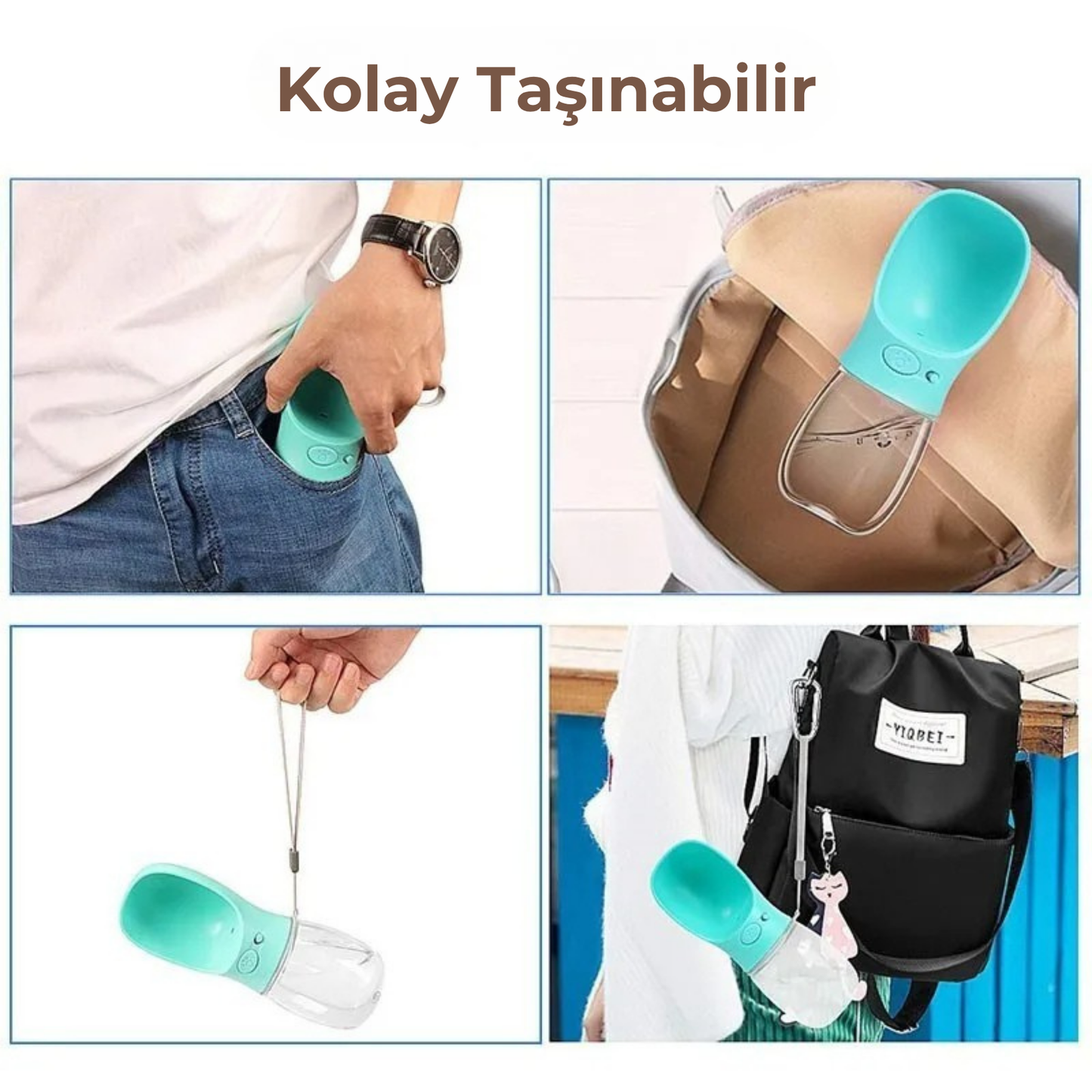 PatiKöşk™ Taşınabilir Köpek Su Matarası