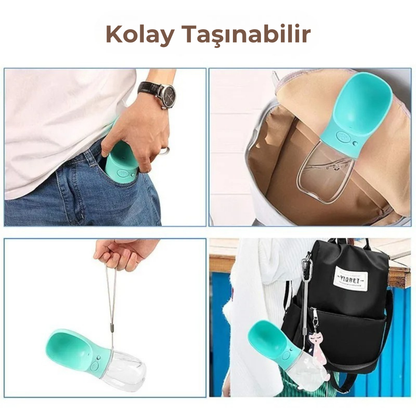 PatiKöşk™ Taşınabilir Köpek Su Matarası