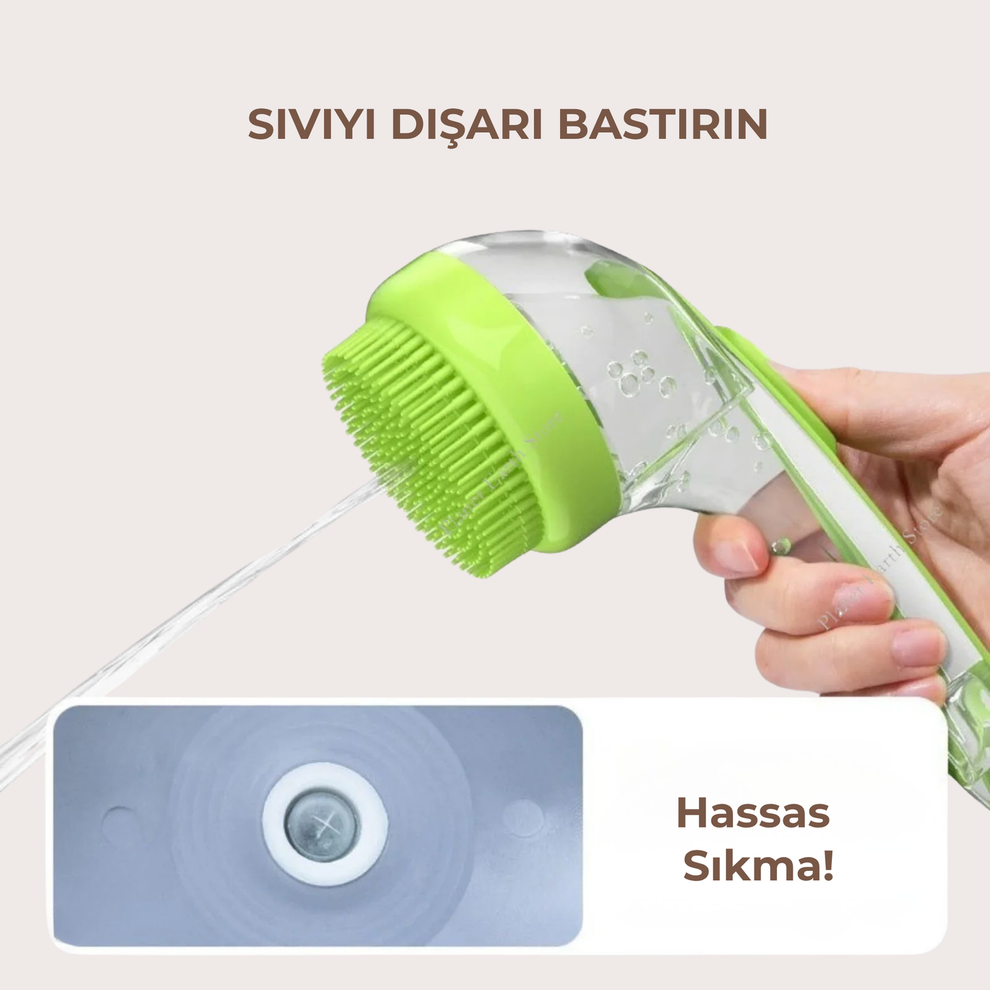 PatiKöşk™ Sıvı Hazneli Evcil Hayvan Tarağı