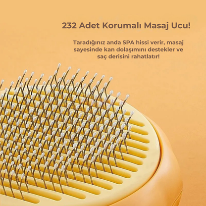 PatiKöşk™ Kabak Tasarımlı Evcil Hayvan Tarağı (Ürün Kodu: PK 183)