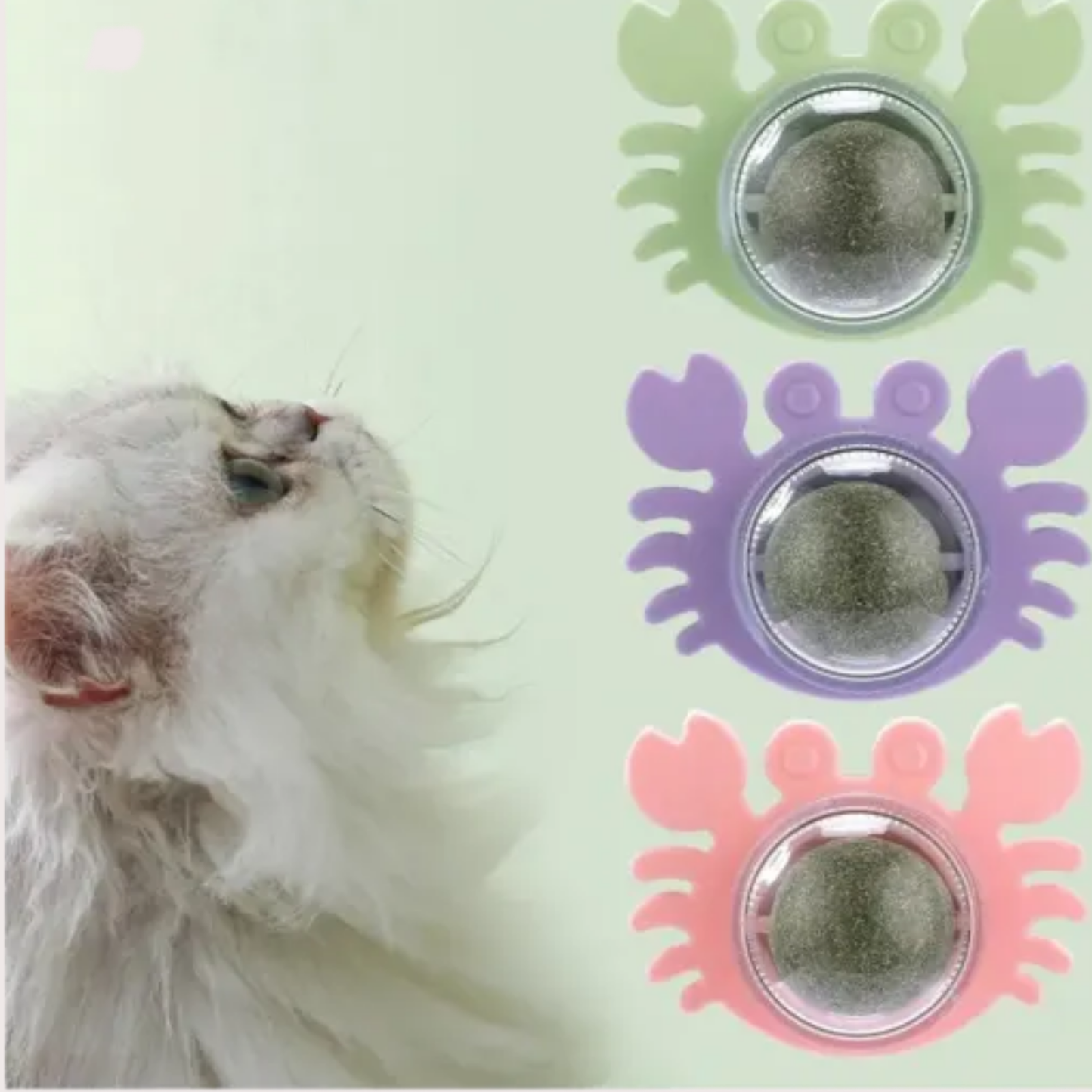 PatiKöşk™ Yengeç Kedi Otu Oyun Topu (Ürün Kodu: PK 170)