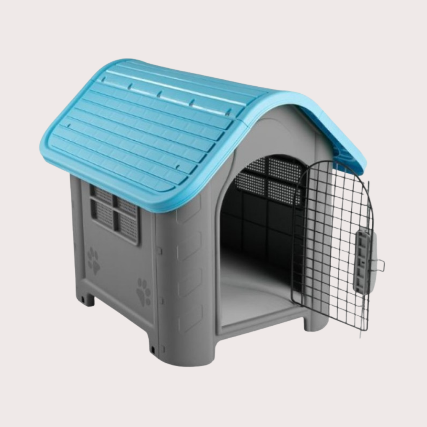 PatiKöşk™ Dayanıklı Plastik Köpek Evi