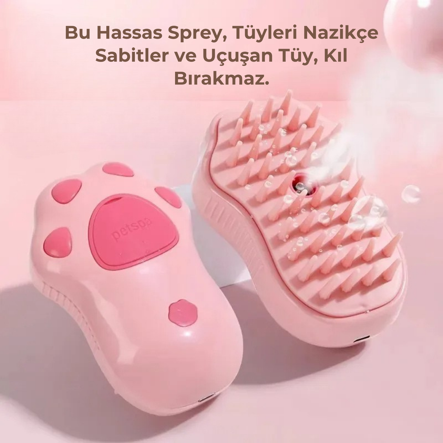 PatiKöşk™ Pati Tasarımlı Buharlı Tarak