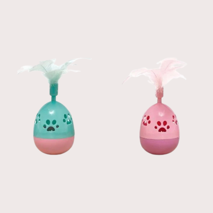 PatiKöşk™ Pati Desenli Tüylü Hacı Yatmaz Oyuncak (Ürün Kodu: PK 160)