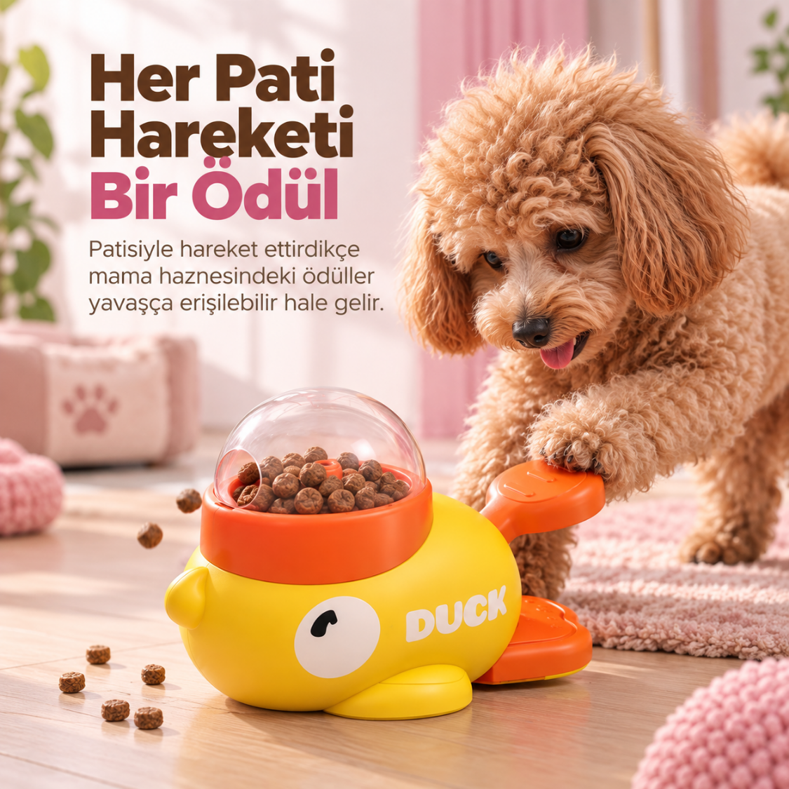 PatiKöşk™ Evcil Hayvan Ödül Maması Oyuncağı (Ürün Kodu: PK 87)
