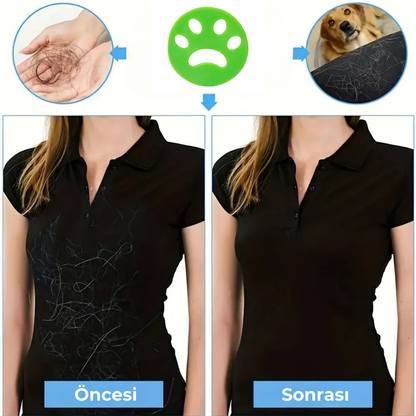 PatiKöşk™ Pati Tasarımlı Tüy Toz Toplayıcı (Ürün Kodu: PK 19)