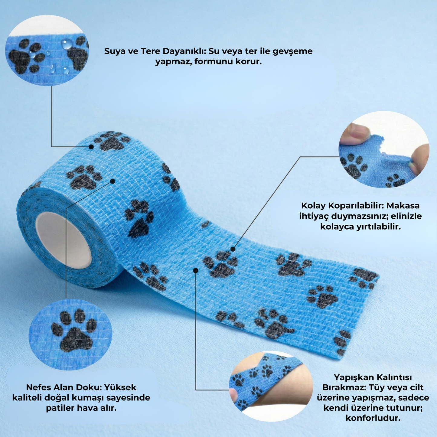 PatiKöşk™ Pati Bandajı (Ürün Kodu: PK 103)