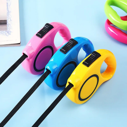 PatiKöşk™ Makaralı Otomatik Uzayan Köpek Tasması 3-5 Metre (Ürün Kodu: PK 1)