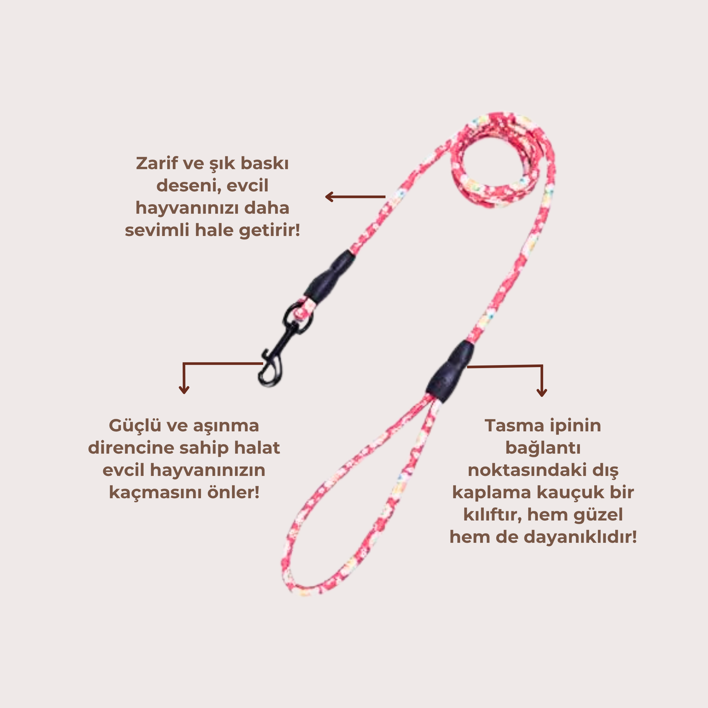 PatiKöşk™ Kedi Gezdirme Göğüs Tasması (Ürün Kodu: PK 71)